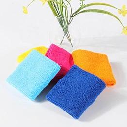 Custom cotton sports wrist sweatband for men and women