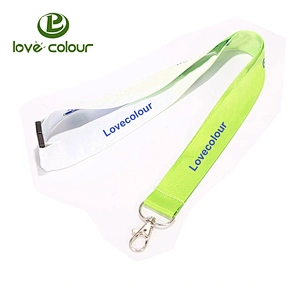 Custom design your own personalized key lanyards polyester strap for company event
