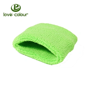New product cotton sports jacquard sweat wristband wrist sweatband for running