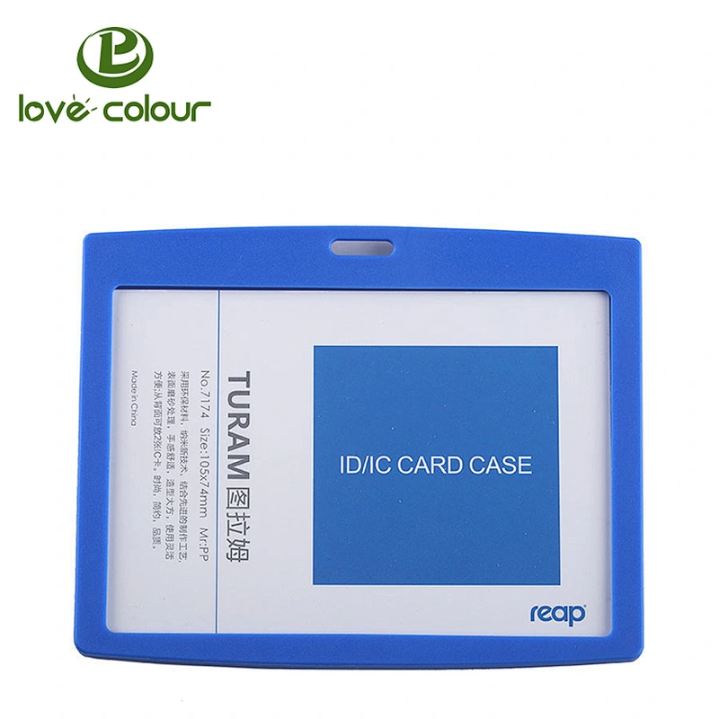 PP Plastic Custom Student Id Card Holder
