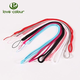 Cheap custom short lanyard polyester phone strap