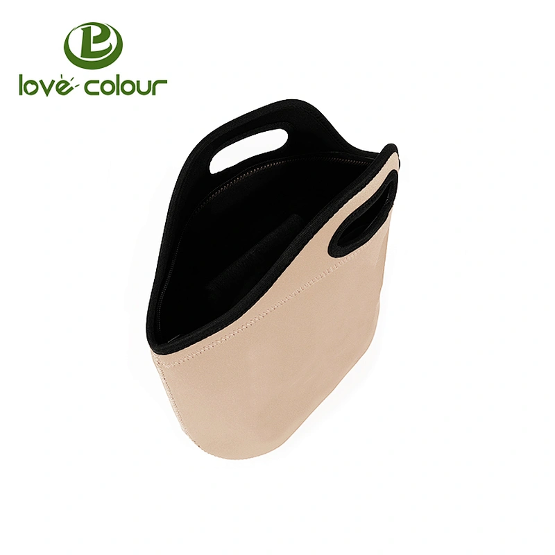 Eco Friendly Custom Insulate Neoprene cooler lunch bag With Shoulder Strap