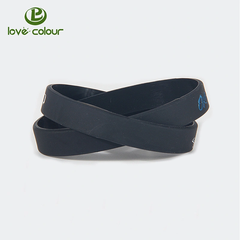 Customized soccer club silicone bracelet wristbands with logo