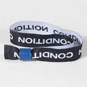 Festival wedding gift event fabric wristband for activity