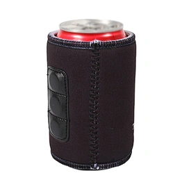 Neoprene Sublimation Magnetic Stubby Holder Can Cooler Sleeve With Base In Black Color