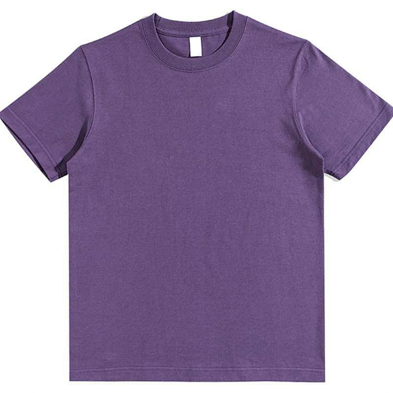 Custom Comfortable Short Sleeves Plain Cotton T-shirt For Mens