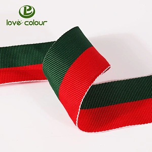 Factory custom polyester webbing with silver reflective tape for safety