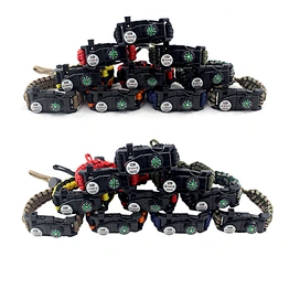 Outdoor Camping Adjustable LED Light Emergency Rescue Bracelet