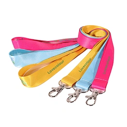 Fashion Customized ECO-friendly Polyester Lanyard with Different Metal Clasp