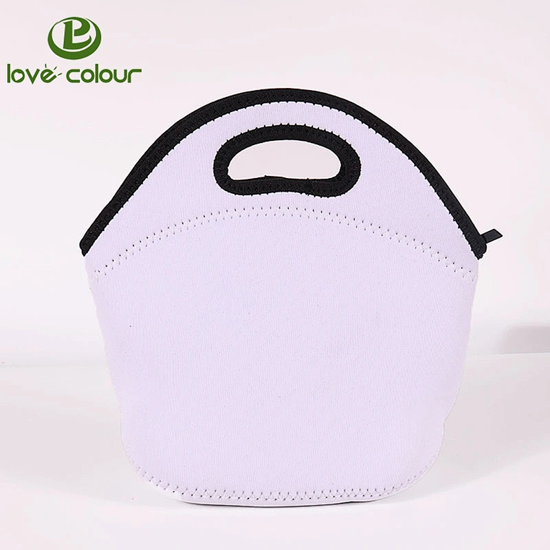 Sublimation Blank insulated Neoprene cooler Lunch Bag For Outdoor Picnic