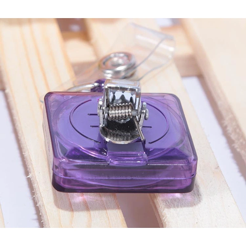 Promotional gift custom ID plastic transparent badge reel
