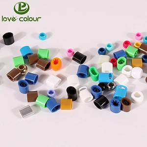 One time use cloth wristband closure in different color