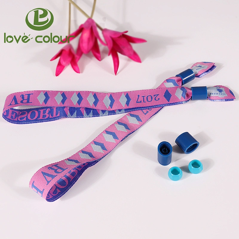 Custom wrist band for festivals & occasions Fabric Armband Wristband