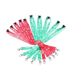 Custom Printed Logo Polyester Lanyard with your Logo and Message