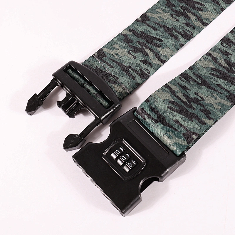 Combination Lock Key Luggage Suitcase Secure Safe Strap Belt Strip