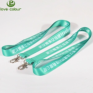 Beautiful polyester lanyard strap with custom patterns