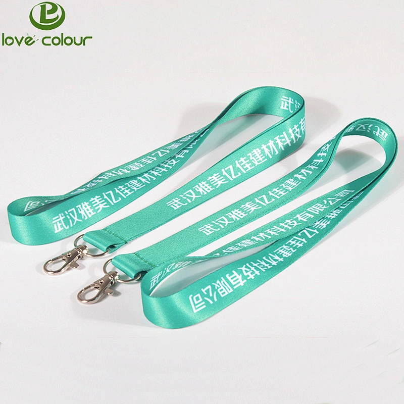 Beautiful polyester lanyard strap with custom patterns