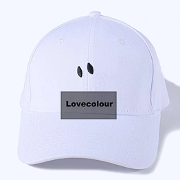 100% cotton white color unisex 6 panels baseball caps for advertising