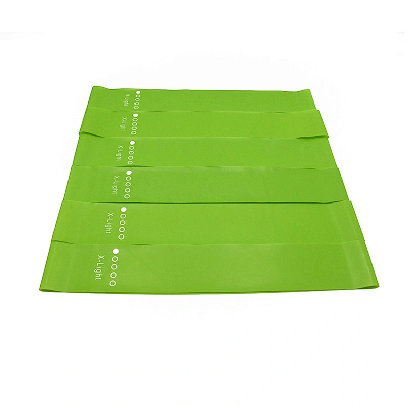 Wholesale Different Level Natural Latex Resistance Bands With Bag Yoga Elastic Stretch Band Fitness Resistance Band
