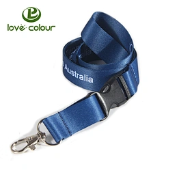 Custom heat transfer beautiful lanyard with your logo showing