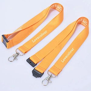Good selling free sample polyester sublimation lanyard for promotion