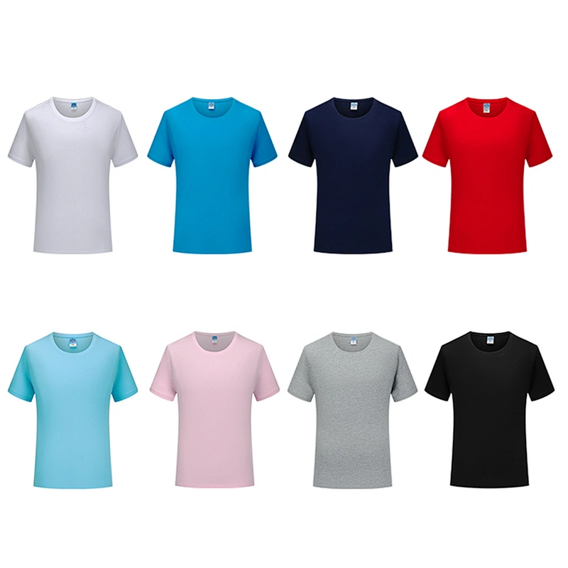 Cotton / polyester mens custom tshirts short sleeve white t-shirts regular printing t shirt