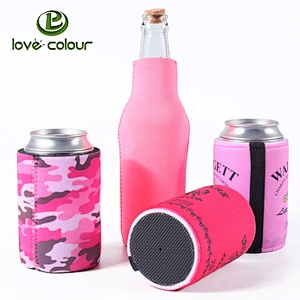 Factory Custom Wedding Neoprene Can Cooler Beer Bottle Sleeve Stubby Holders