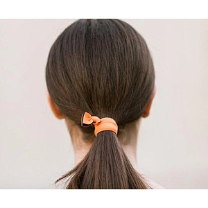 Wholesale Colorful Knotted Ribbon Elastic Hair Tie Hairband Holder Bracelet