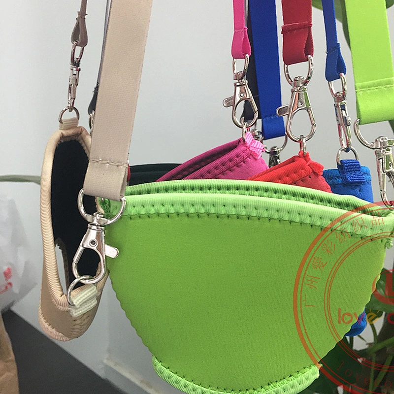 Wholesale cheap custom Special cup holder lanyard