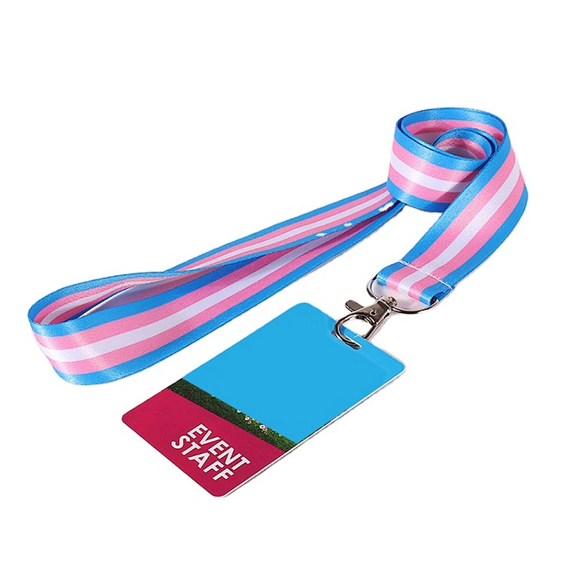 Hot sale id card holder staff lanyard for company