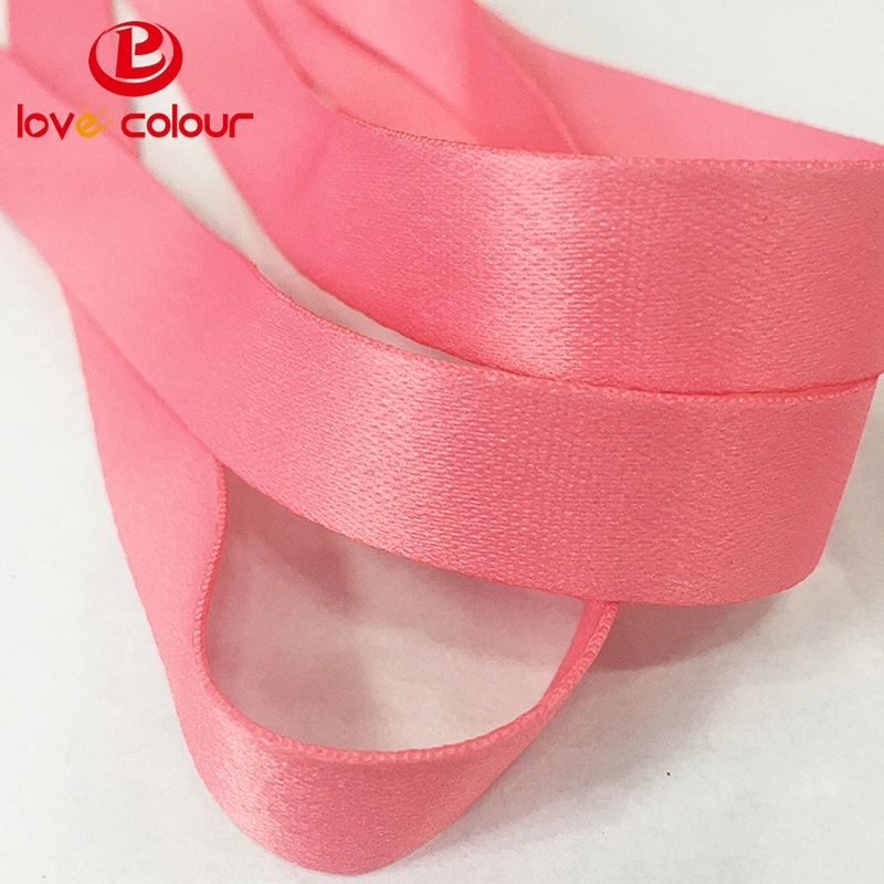 100% Polyester sublimation heat transfer white ribbons for sale
