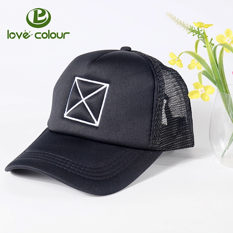 Promotional product fashionable custom cotton mesh caps for running
