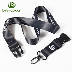 Custom polyester promotional sports lanyard with printing event logo