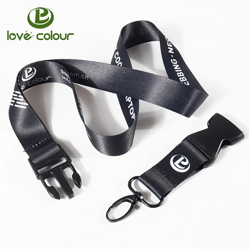 Custom polyester promotional sports lanyard with printing event logo