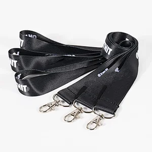 Custom Logo Sublimation Heated Transfer Neck Polyester Printing Lanyard for Promotional Gift With Release Buckle