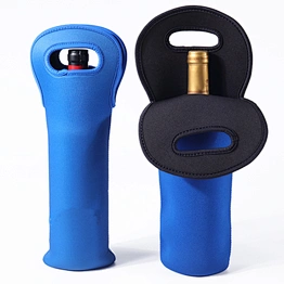 High Quality Custom Neoprene Wine Bottle Holder Cooler Sleeve Stubby Holder
