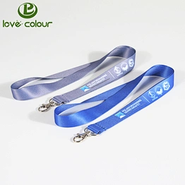 Custom Polyester Lanyard Strap For Event ID Card Badge Holder