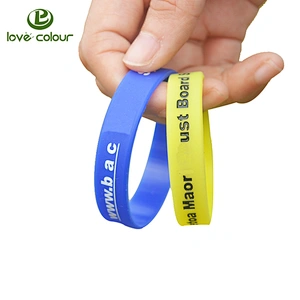Factory special design religion silicone custom printed wristband