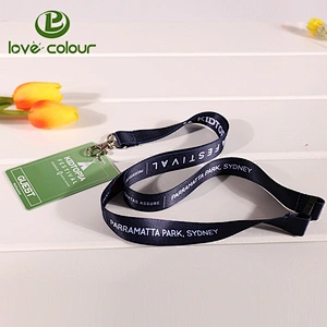 Custom Work ID Card Badge Holder Lanyard Rope On Sale