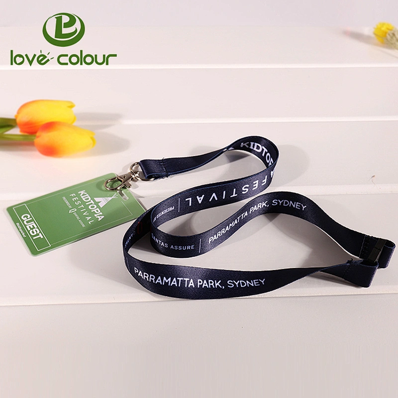 Custom Work ID Card Badge Holder Lanyard Rope On Sale