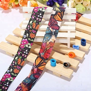 Custom polyester girl elastic hair tie