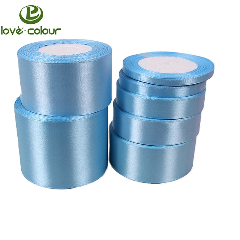 Guangzhou customize 4 inch polyester satin ribbon