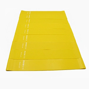Wholesale Different Level Natural Latex Resistance Bands With Bag Yoga Elastic Stretch Band Fitness Resistance Band