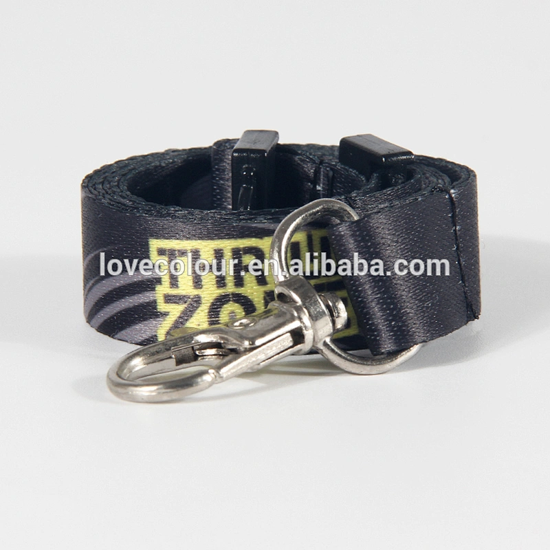 Hot sale name brand lanyard free sample/polyester lanyard roll