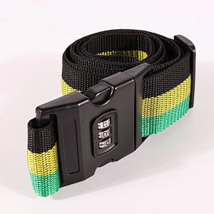 Custom Travel Luggage Suitcase Strap Luggage Strap Lock