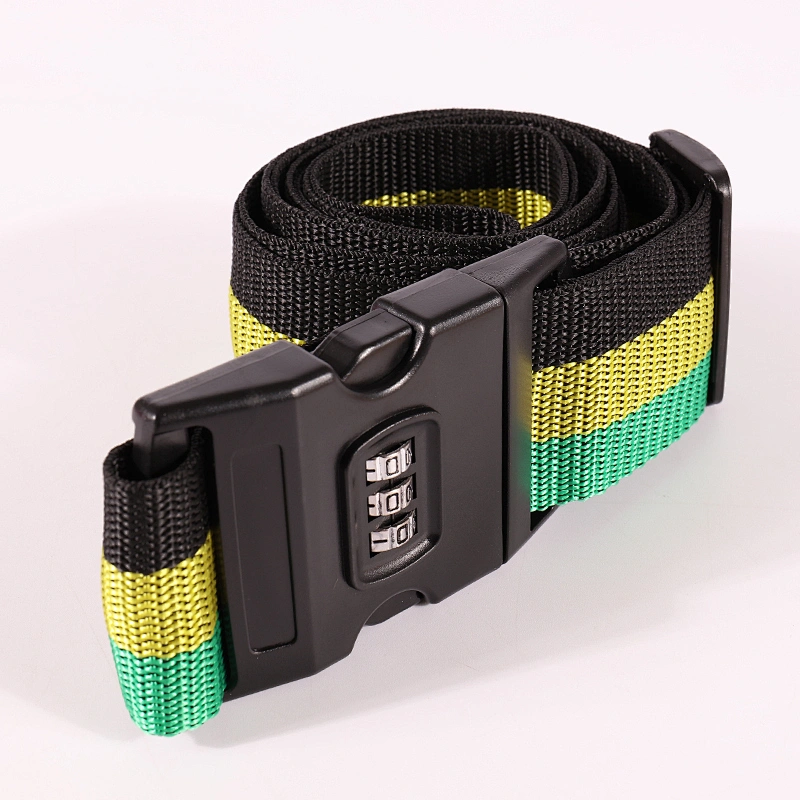 Custom Travel Luggage Suitcase Strap Luggage Strap Lock