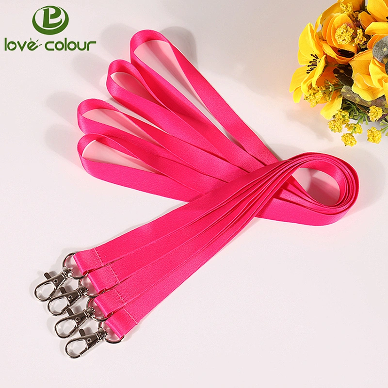 Wholesale price polyester blank lanyards for promotional events with card holder
