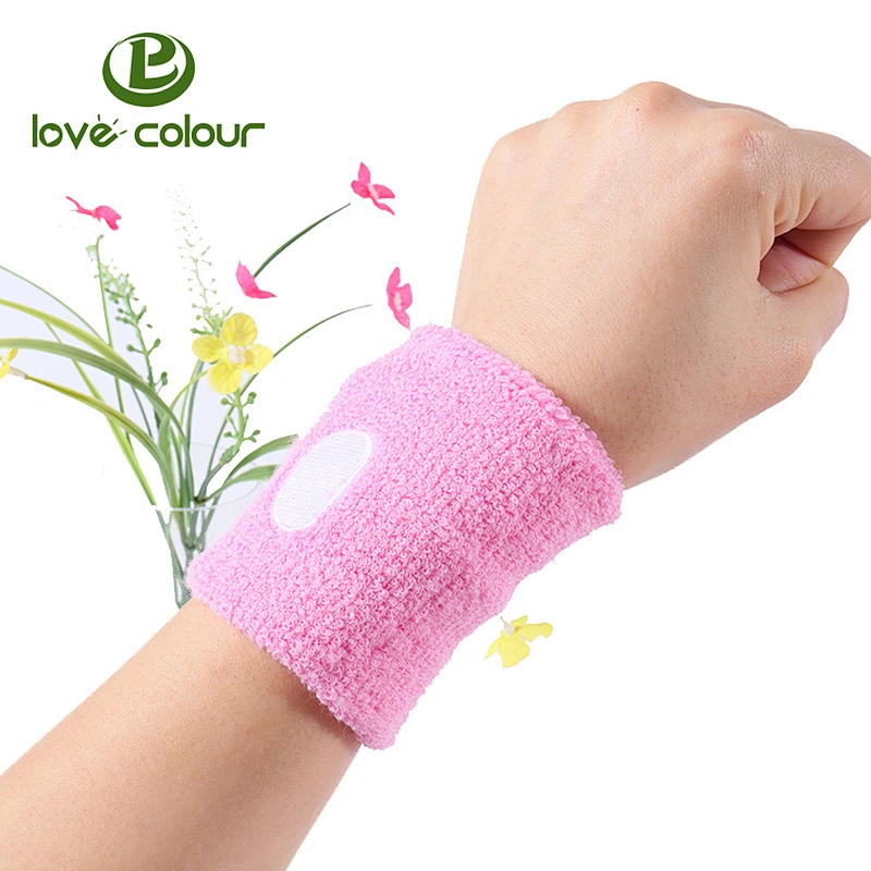 Cloth Cotton Sports Sweatband With Custom Logo For Promotional Gift