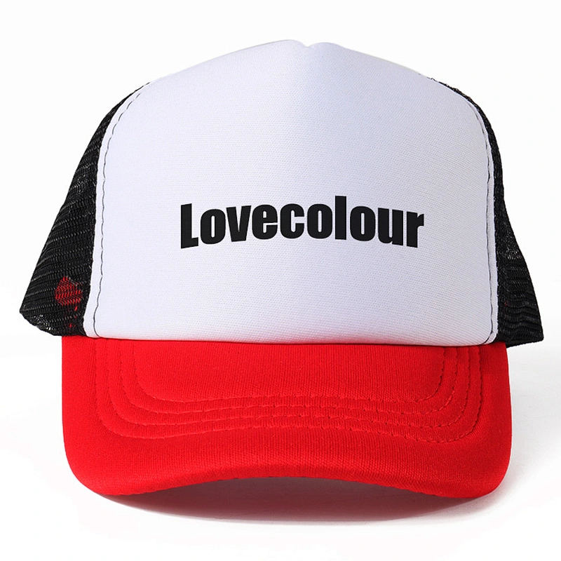 Mixed Color Custom Advertising Sublimated Mesh Cap