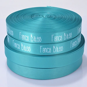 Custom fabric satin ribbon for party decoration